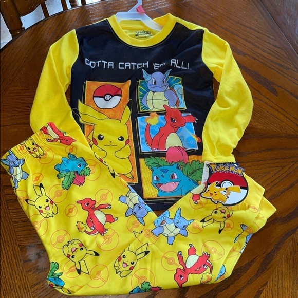 Pokemon Other - Boys 4/5 Pajamas